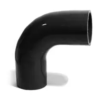 90Deg 4 Ply Silicone Hose 63mm x 63mm Black