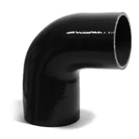 90Deg 4 Ply Silicone Reducer 76mm x 95mm Black