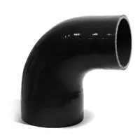 90Deg 4 Ply Silicone Reducer 89mm x 102mm Black