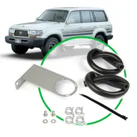 Oil Catch Tank Install Kit Landcruiser 80 Series 1HD 1990-98