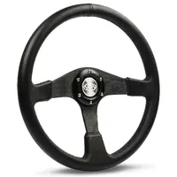 Steering Wheel Leather 15" ADR Octane Black Spoke