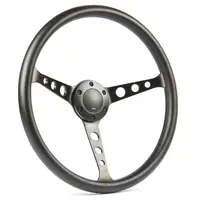 Steering Wheel Poly 15" ADR Classic Black Alloy With Holes