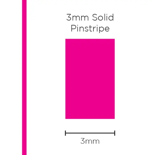 Pinstripe Solid Pink 3mm x 10m