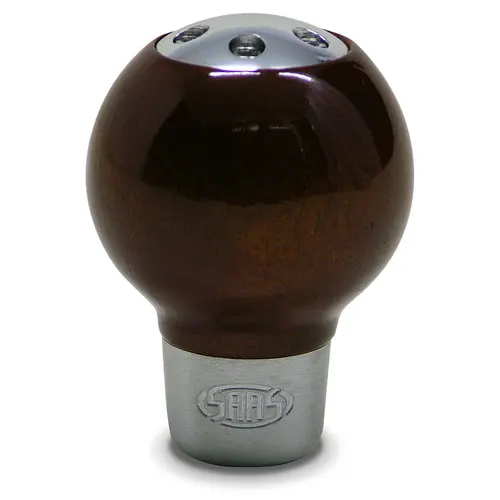 Wood Gear Knob Round