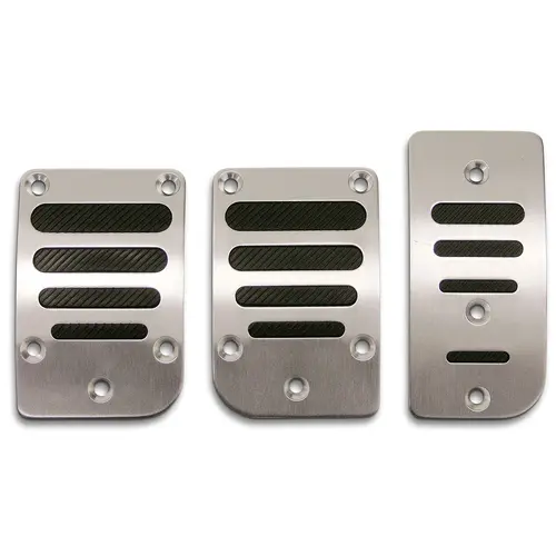 Pedal Pad Kit - Aluminium Black Manual