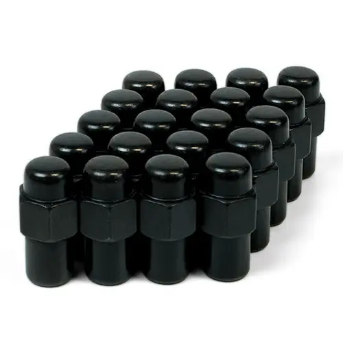 Wheel Nut Mag 12 x 1.25 Black 43mm