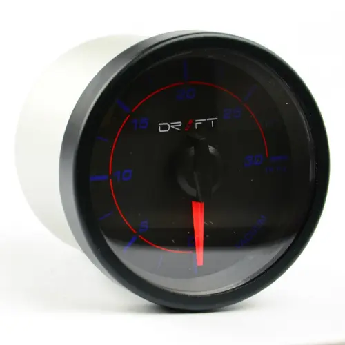 Drift Vacuum Gauge 52mm Saturn Series 12V