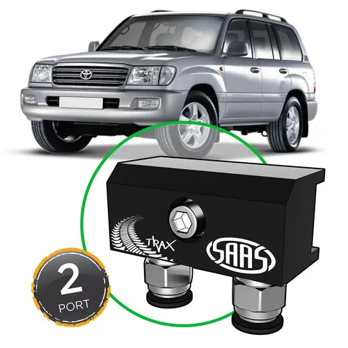 Diff Breather Kit 2 Port suit TOYOTA LANDCRUISER 100 Series 1998-2007