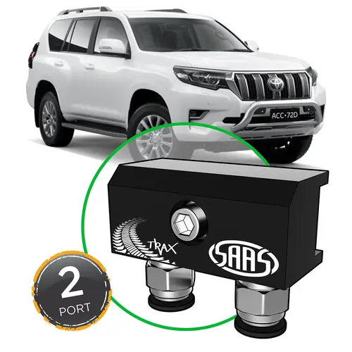 Diff Breather Kit 2 Port suit TOYOTA PRADO 150 Series 2009-Current