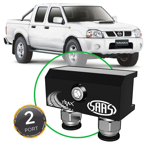 Diff Breather Kit 2 Port suit NISSAN NAVARA D22 1997-2014