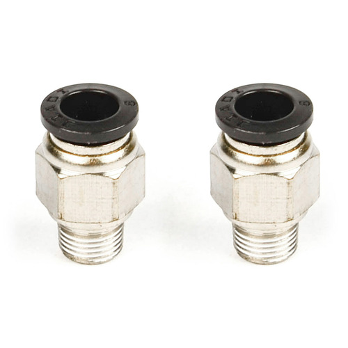 Diff Breather Quick Connect Fitting Straight 1/8 BSP Pack of 2