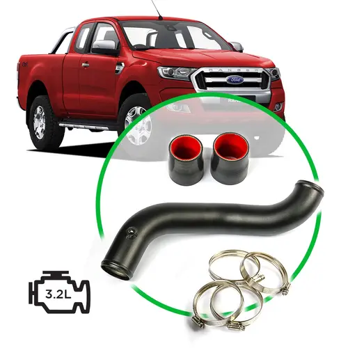 Ford Ranger/Mazda BT50 3.2L Intercooler Black Alloy Pipe Cold Side 2011 - 2022