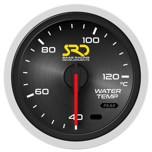 Water Temp Gauge 40°-120° 52mm SRD Series 12V