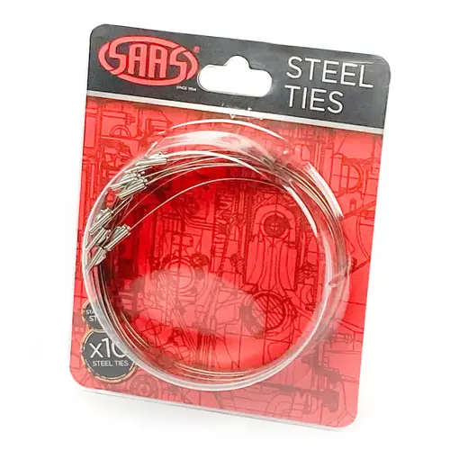 Steel Ties 300mm Length 10Pk