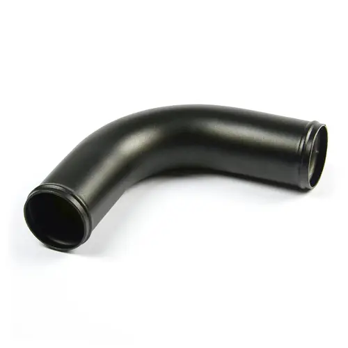 Pipe 63mm Ø x 90 Deg Aluminium Black Powder Coat