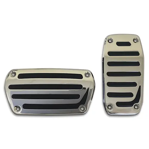 NLA Pedal Pad Kit Chrome Auto