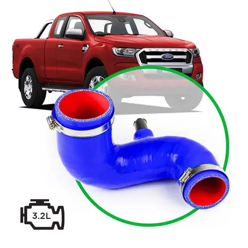 Ford Ranger/Mazda BT50 3.2L Silicone Blue Airbox to Turbo Intake Pipe 2012 - 2021