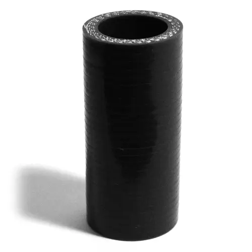 Straight 4 Ply Silicone Hose 25mm x 25mm x 76mm Black