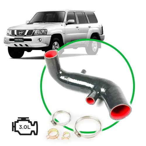 Nissan Patrol ZD30 Silicone Intake Upgrade Kit 2000 - 2016