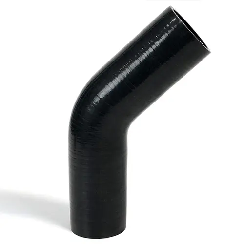 45Deg 4 Ply Silicone Hose 51mm x 51mm Black