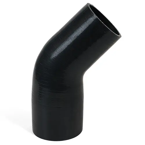 45Deg 4 Ply Silicone Reducer 76mm x 89mm Black