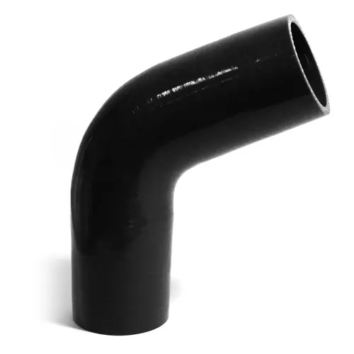 67Deg 4 Ply Silicone Hose 63mm x 63mm Black