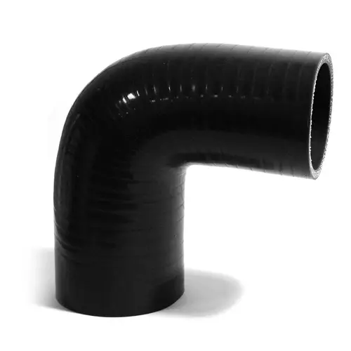 90Deg 4 Ply Silicone Reducer 63mm x 76mm Black