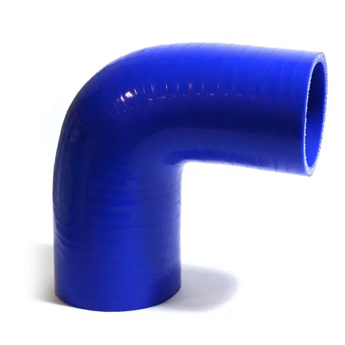 90Deg 4 Ply Silicone Reducer 63mm x 76mm Blue