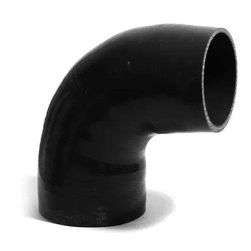 90Deg 4 Ply Silicone Reducer 89mm x 95mm Black