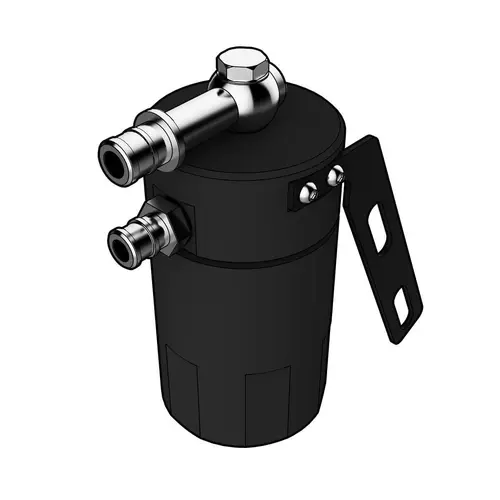 Oil Catch Tank LS1 Baffled Black Billet 500ml