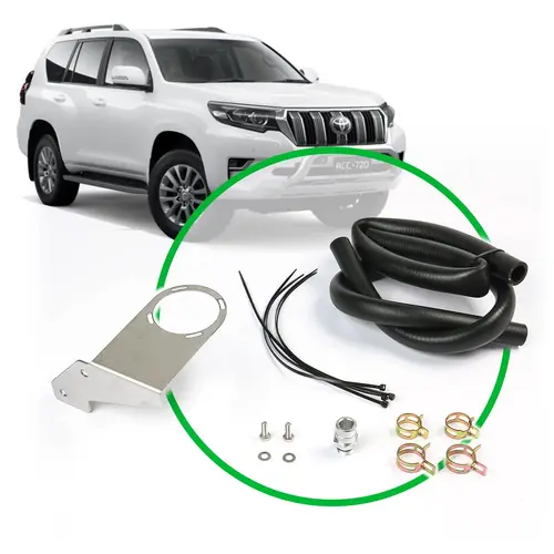 Oil Catch Tank Install Kit Prado 150 Series 2.8L 2015 On