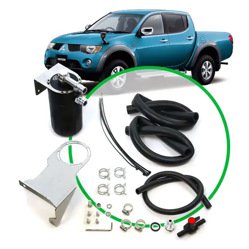 Oil Catch Tank Full Kit suit Mitsubishi Triton ML/MN 2.5L 2006 - 2015