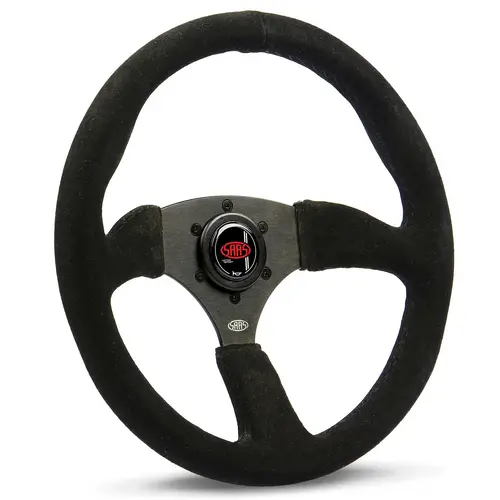 Steering Wheel Suede 14" ADR Tokyo Motorsport Black Spoke