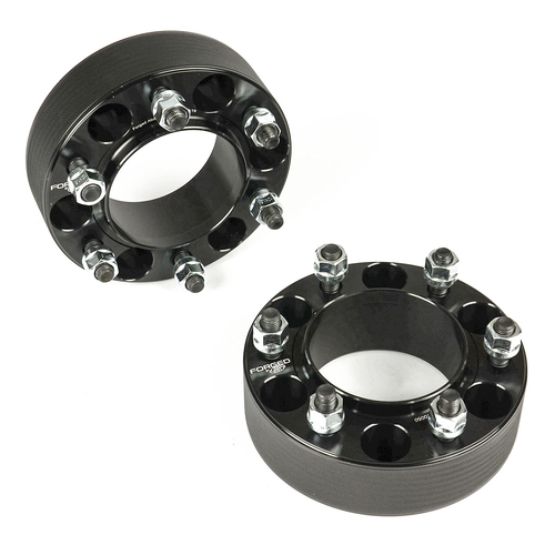 Wheel Spacers Forged HubCentric 6x139.7 PCD 100 Bore 50mm Thick