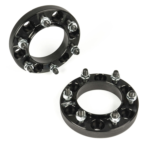 Wheel Spacers Forged HubCentric 6x139.7 PCD 106.1 Bore 25mm Thick